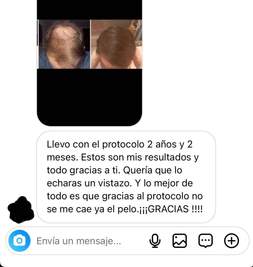 Mensaje real de Alumno del protocolo